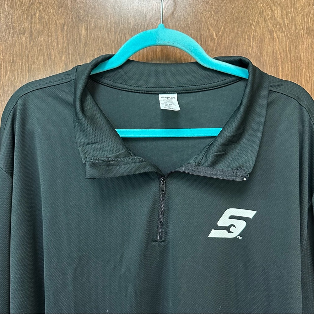 Snap On Tools Quarter Zip Performance Pullover Lo… - image 3